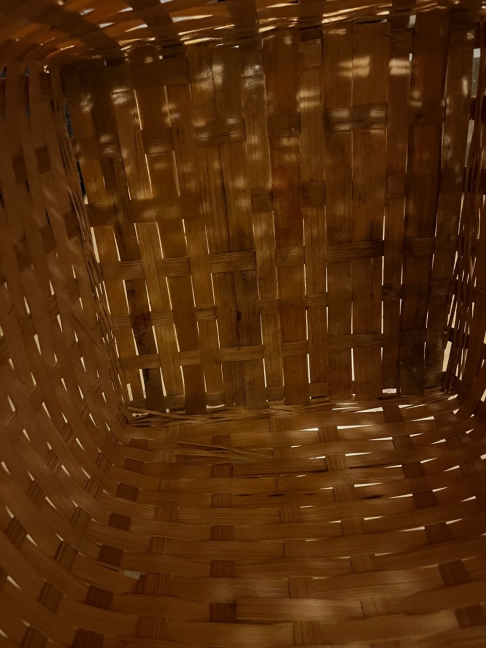 Woven Rattan Stair Basket - Picture 6 of 6
